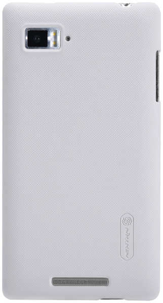 Чехол для Lenovo IdeaPhone K910 Vibe Z Nillkin Super Frosted Shield белый 11840163