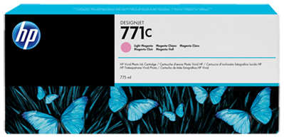 Картридж HP B6Y11A №771C Light Magenta для Designjet Z6200 775ml 11841762