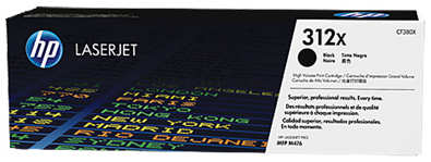 Картридж HP CF380X №312X для Color LaserJet Pro M476 (4400стр)