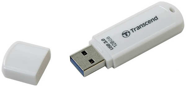 USB Flash накопитель 128GB Transcend JetFlash 730 (TS128GJF730) USB 3.0 Белый 11854652
