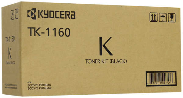 Картридж Kyocera TK-1160 для P2040dn/P2040dw (7200стр) 11856657