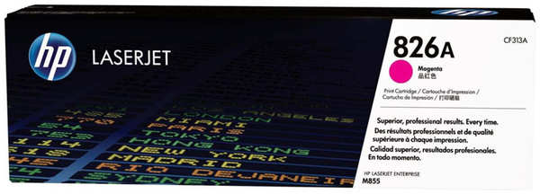 Картридж HP CF313A №826A Magenta для Color LaserJet Enterprise M855 (31500стр) 11889365