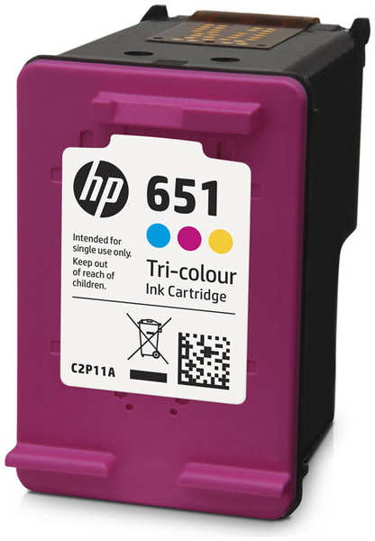 Картридж HP C2P11AE №651 Color для DJ 5645/5575 (300стр) 11895818