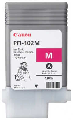Картридж Canon PFI-102M Magenta для IPF-500/600/700 130ml 1192601