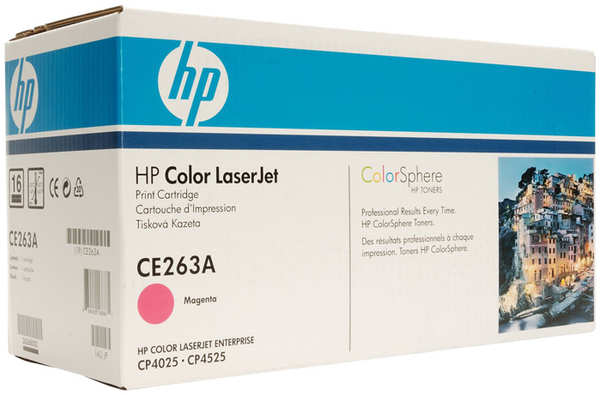 Картридж HP CE263A Magenta для CLJ CP4025/CP4525 (11000стр) 1194281