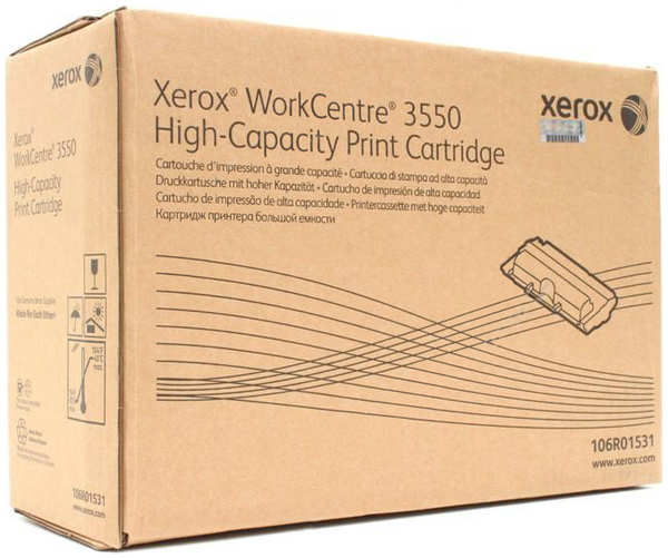 Картридж Xerox 106R01531 для WorkCentre 3550 (11000стр) 1194414