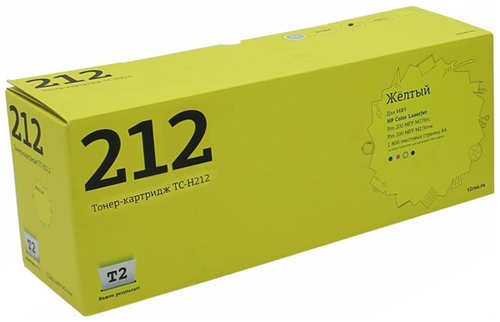 Картридж T2 TC-H212 (CF212A) для HP LJ Pro 200 M251n/MFP M276n/276nwC (1800стр) желтый 1198469