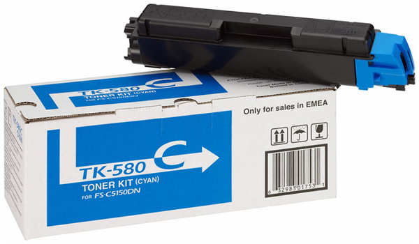 Картридж Kyocera TK-580C для FS-C5150DN (2800стр)