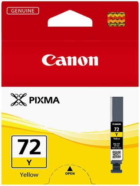Картридж Canon PGI-72Y Yellow для Pixma PRO-10 1198635