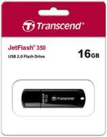 USB Flash накопитель 16GB Transcend JetFlash 350 (TS16GJF350) USB 2.0 Черный