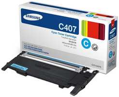 Картридж Samsung CLT-C407S (ST998A) Cyan для CLP-325 / CLX-3185 (1000стр)