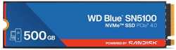 Внутренний SSD-накопитель 500Gb Western Digital SN5100 (WDS500G5B0E) M.2 2280 PCIe NVMe 4.0 x4