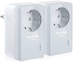 PowerLine TP-LINK TL-PA4010P KIT 500Mbps с розеткой
