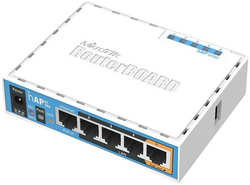 Беспроводной маршрутизатор MikroTik RB952Ui-5ac2nD 802.11ac 300Мбит/с 2.4/5ГГц 5xLAN USB