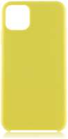 Чехол для Apple iPhone 11 Pro Brosco Softrubber желтый (IP11P-SOFTRUBBER-LIGHTYELLOW)