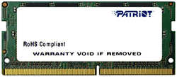 Модуль памяти SO-DIMM DDR4 8Gb PC17000 2133Mhz Patriot Memory (PSD48G213381S)