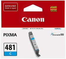 Картридж Canon CLI-481C для TS6140, TR7540, TR8540, TS8140, TS9140