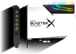 Звуковая карта Creative Sound BlasterX AE-5 Plus Pure Edition White PCI-eX Ret (70SB174000004)