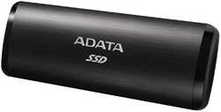 ADATA Внешний SSD-накопитель 256Gb A-DATA SE760 ASE760-256GU32G2-CBK (SSD) USB 3.1 Type C