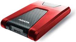 ADATA Внешний жесткий диск 2.5″1Tb A-Data ( AHD650-1TU31-CRD ) USB 3.1 HD650 Красный