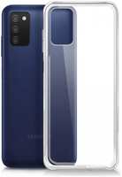 Чехол для Samsung Galaxy A03S Zibelino Ultra Thin Case прозрачный (ZUTCP-SAM-A037-TRN)