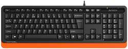 Клавиатура A4Tech Fstyler FKS10 Black / Orange (1530190)