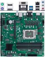 Материнская плата ASUS Pro B660M-C D4-CSM B660 Socket-1700 4xDDR4, 4xSATA3, RAID, 2xM.2, 1xPCI-E16x, 2xUSB3.2, D-Sub, 2xDP, HDMI, Glan, mATX