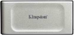 Внешний SSD-накопитель 1Tb Kingston XS2000 SXS2000 / 1000G (SSD) USB 3.2 серебристый (SXS2000/1000G)