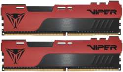 PATRIOT Модуль памяти DIMM 32Gb 2х16Gb DDR4 PC28800 3600MHz Viper Elite II (PVE2432G360C0K)