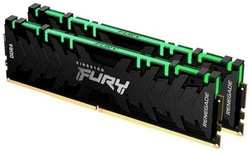 Модуль памяти DIMM 16Gb 2х8Gb DDR4 PC32000 4000MHz Kingston Fury Renegade RGB (KF440C19RBAK2/16)