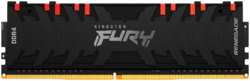 Модуль памяти DIMM 8Gb DDR4 PC32000 4000MHz Kingston Fury Renegade RGB Black (KF440C19RBA / 8) (KF440C19RBA/8)