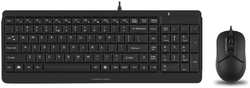 Клавиатура+мышь A4Tech F1512 Black (1454161)