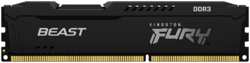 Модуль памяти DIMM 4Gb DDR3 PC12800 1600MHz Kingston Fury Beast Black (KF316C10BB / 4) (KF316C10BB/4)