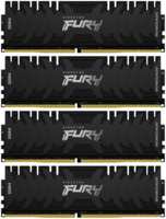 Модуль памяти DIMM 32Gb 4х8Gb DDR4 PC25600 3200MHz Kingston Fury Renegade Black (KF432C16RBK4 / 32) (KF432C16RBK4/32)
