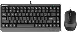 Клавиатура+мышь A4Tech Fstyler F1110 Black / Grey (1919567)