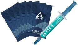 Термопаста Arctic Cooling Arctic MX-6 (шприц 4 гр.) with 6pcs MX Cleaner ACTCP00084A