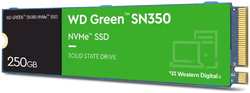 Внутренний SSD-накопитель 250Gb Western Digital SN350 (WDS250G2G0C) M.2 2280 PCIe NVMe 3.0 x4