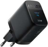 Сетевое зарядное устройство Anker 312 Charger A2642 25W USB Type-C черное (A2642G11)
