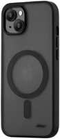 Чехол для Apple iPhone 15 Plus uBear Cloud Mag Case Magsafe черный (CS290BL67MT-I23M)