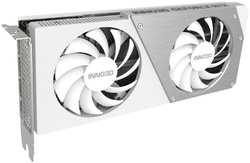 Видеокарта Inno3D GeForce RTX 4070 12288Mb, Twin X2 OC White Stealth 12 Gb (N40702-126XX-183052V) 1xHDMI, 3xDP, Ret