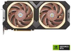 Видеокарта ASUS GeForce RTX 4080 16384Mb, Noctua OC Edition 16G (RTX4080-O16G-Noctua) 1xHDMI, 3xDP, Ret