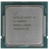 Процессор Intel Core i5-10600KF, 4.1ГГц, (Turbo 4.8ГГц), 6-ядерный, L3 12МБ, LGA1200, OEM (CM8070104282136)