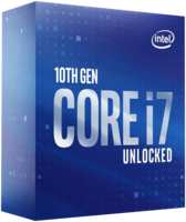 Процессор Intel Core i7-10700K, 3.8ГГц, (Turbo 5.1ГГц), 8-ядерный, L3 16МБ, LGA1200, BOX (BX8070110700K)