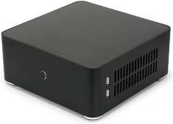 Корпус Mini-ITX Crown CMC-170-803 (CM-PSDC125) Black 120W (CM000003122)