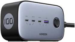 Сетевое зарядное устройство Ugreen DigiNest Pro CD270 (60167) 100W 3xUSB-C + USB-A