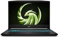 Ноутбук MSI Bravo 15 C7UCX-235AU AMD Ryzen 5 7535HS / 16Gb / 512Gb SSD / NV RTX2050 4Gb / 15.6″FullHD / Win11 Black (9S7-158N11-235)