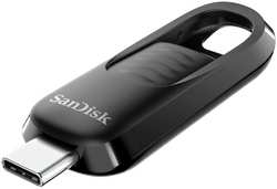 USB Flash накопитель 128GB SanDisk Ultra Slider (SDCZ480-128G-G46) USB-C Черный