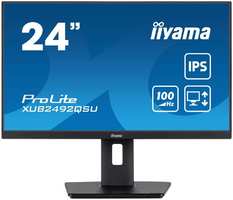 Монитор 24″Iiyama ProLite XUB2492QSU-B1 IPS 2560x1440 0.5ms HDMI, DisplayPort, USB Type-C