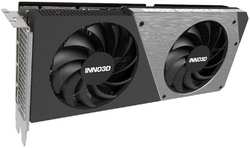 Видеокарта Inno3D GeForce RTX 4060 Ti 16384Mb, Twin X2 OC 16 Gb (N406T2-16D6X-178055N) 1xHDMI, 3xDP, Ret