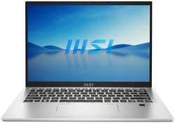 Ноутбук MSI Prestige 14H B12UCX-608US Core i5 12500H/16Gb/512Gb SSD/NV RTX2050 4Gb/14″FullHD/Win11 Silver